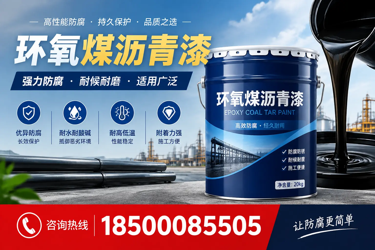 环氧煤沥青漆在不同气候条件下的表现分析，沧州适用性